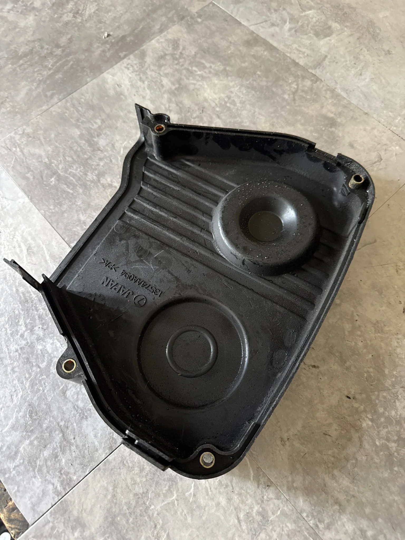 2002-2014 Subaru Impreza WRX STi OEM Timing Belt Cover LH (d) - Image 2