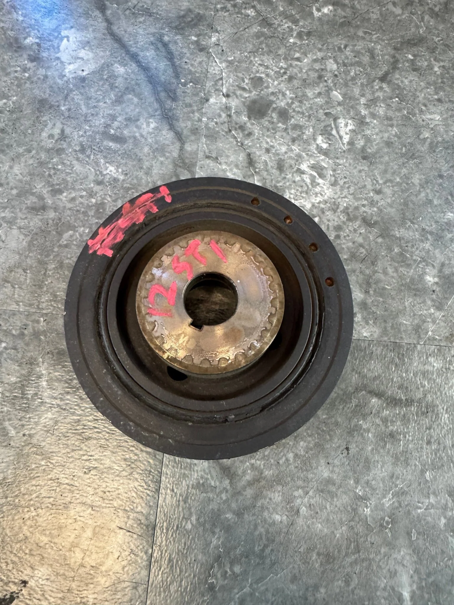OEM Subaru Timing Belt Crank Gear Pulley Ej255, Ej205, Ej257 / Y5 - Image 2