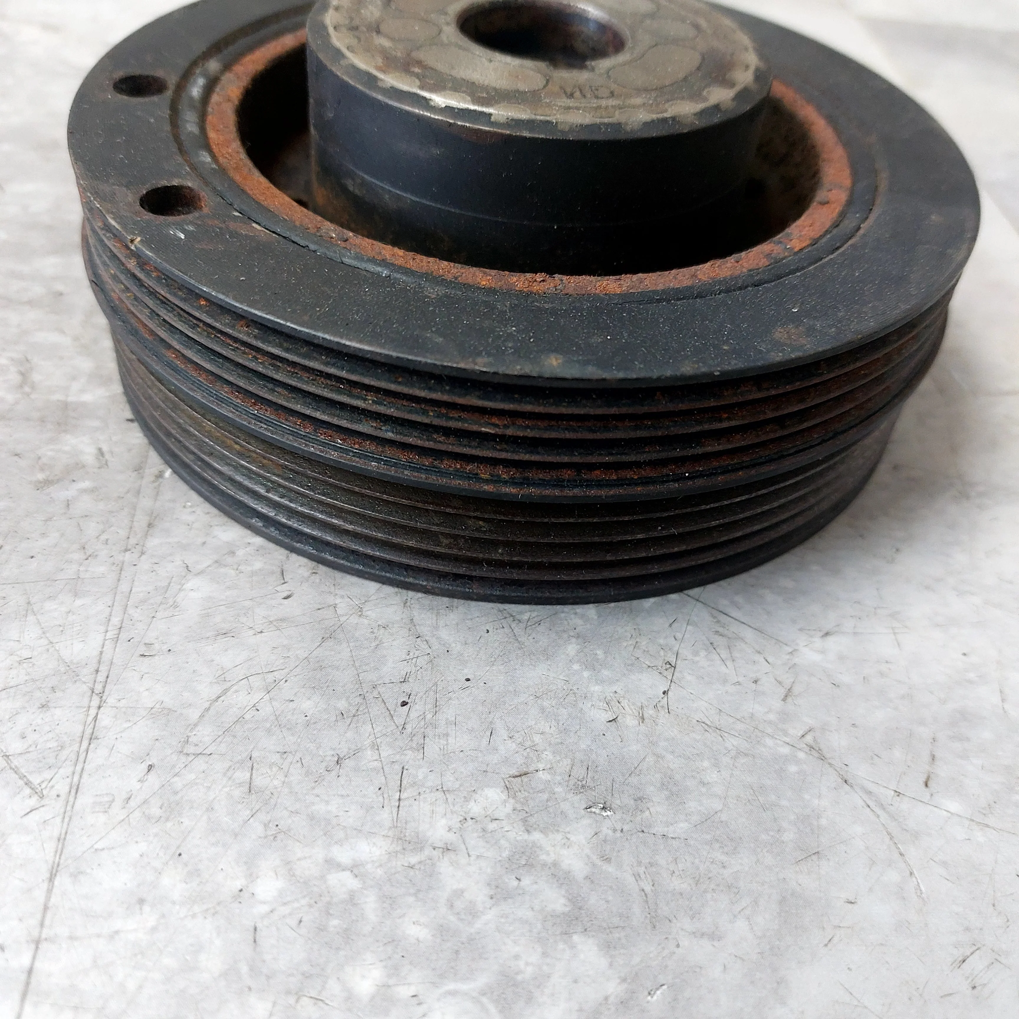 2002-2005 Subaru WRX Crankshaft Pulley OEM Harmonic Balancer Ej205 E4 - Image 2