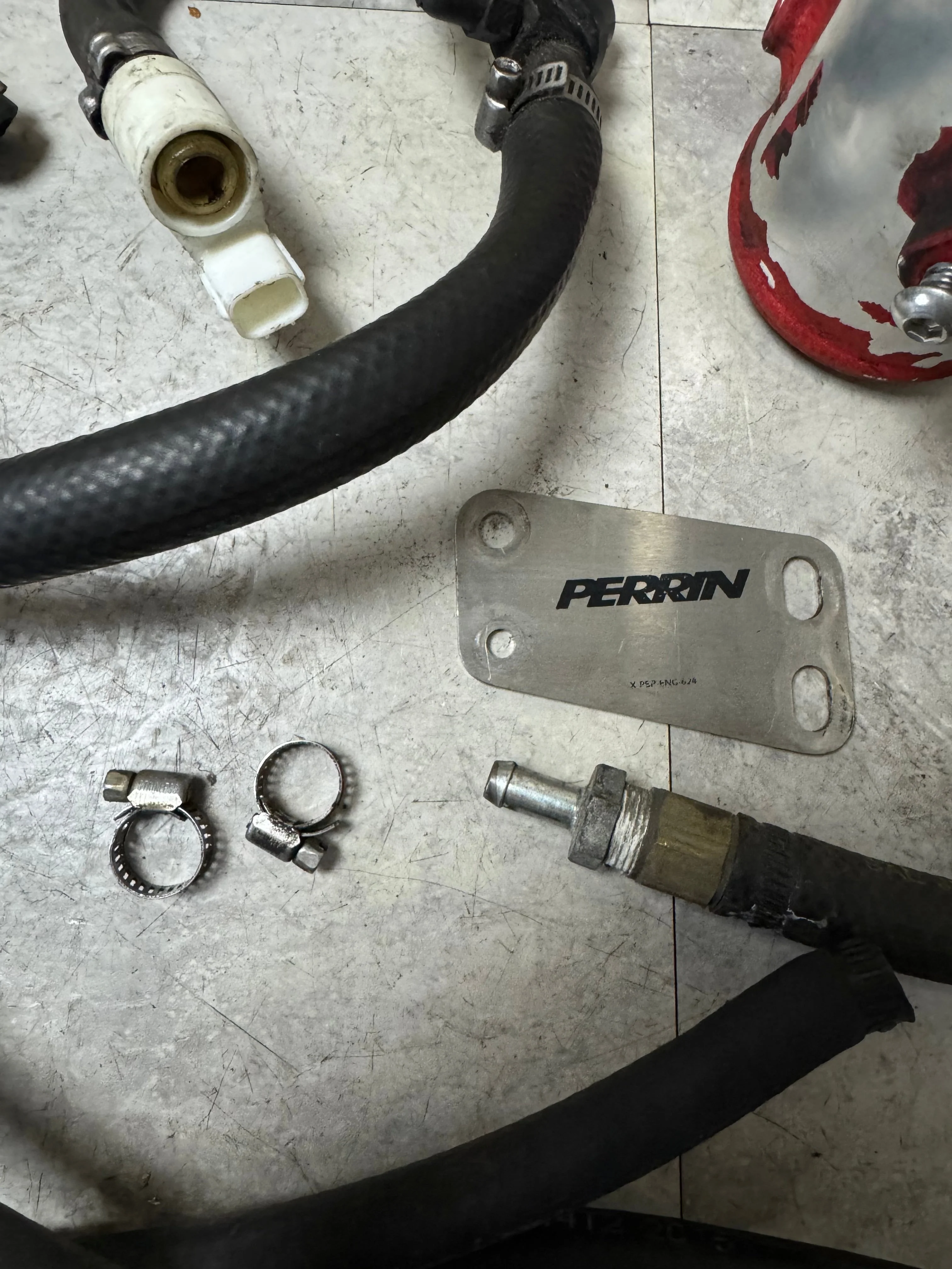 2015-2021 Subaru WRX STi Perrin AOS Kit Hoses M4 - Image 11