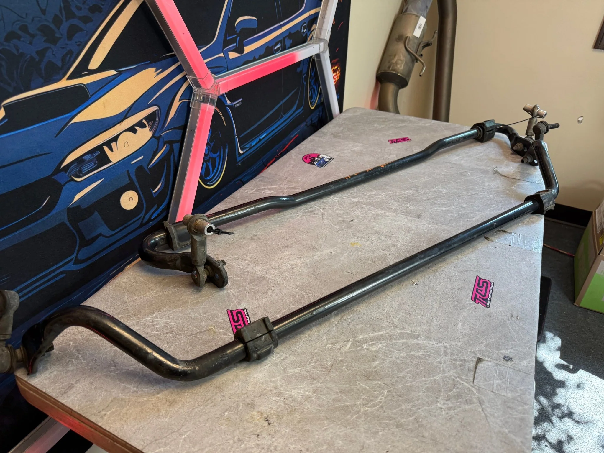 2015-2021 Subaru STi RCE Racecomp Enginnering Front & Rear Sway Bars End Links - Image 9
