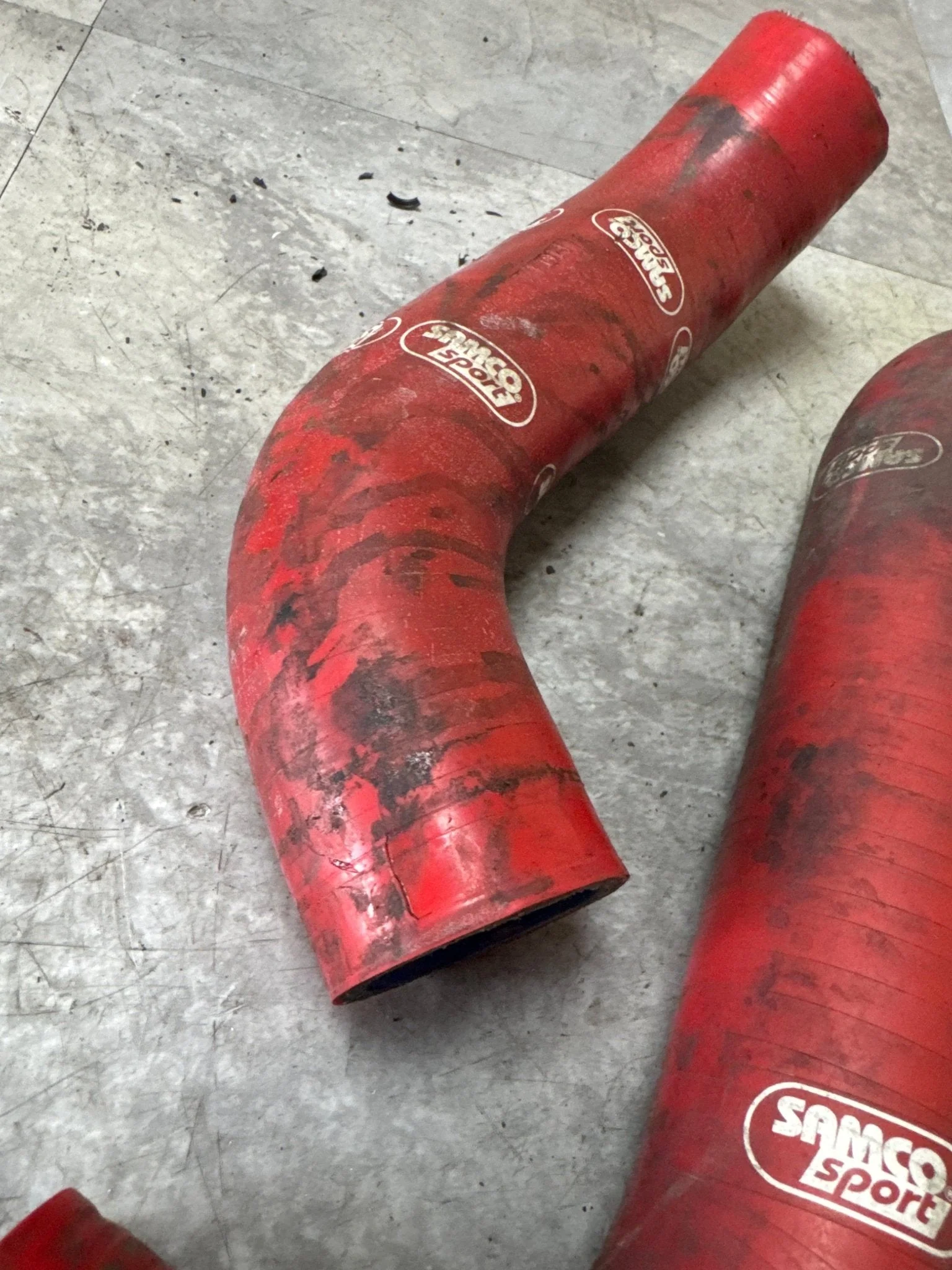 2002-2007 Subaru WRX STi Samco Radiator Hose Kit Red - / G4 - Image 2