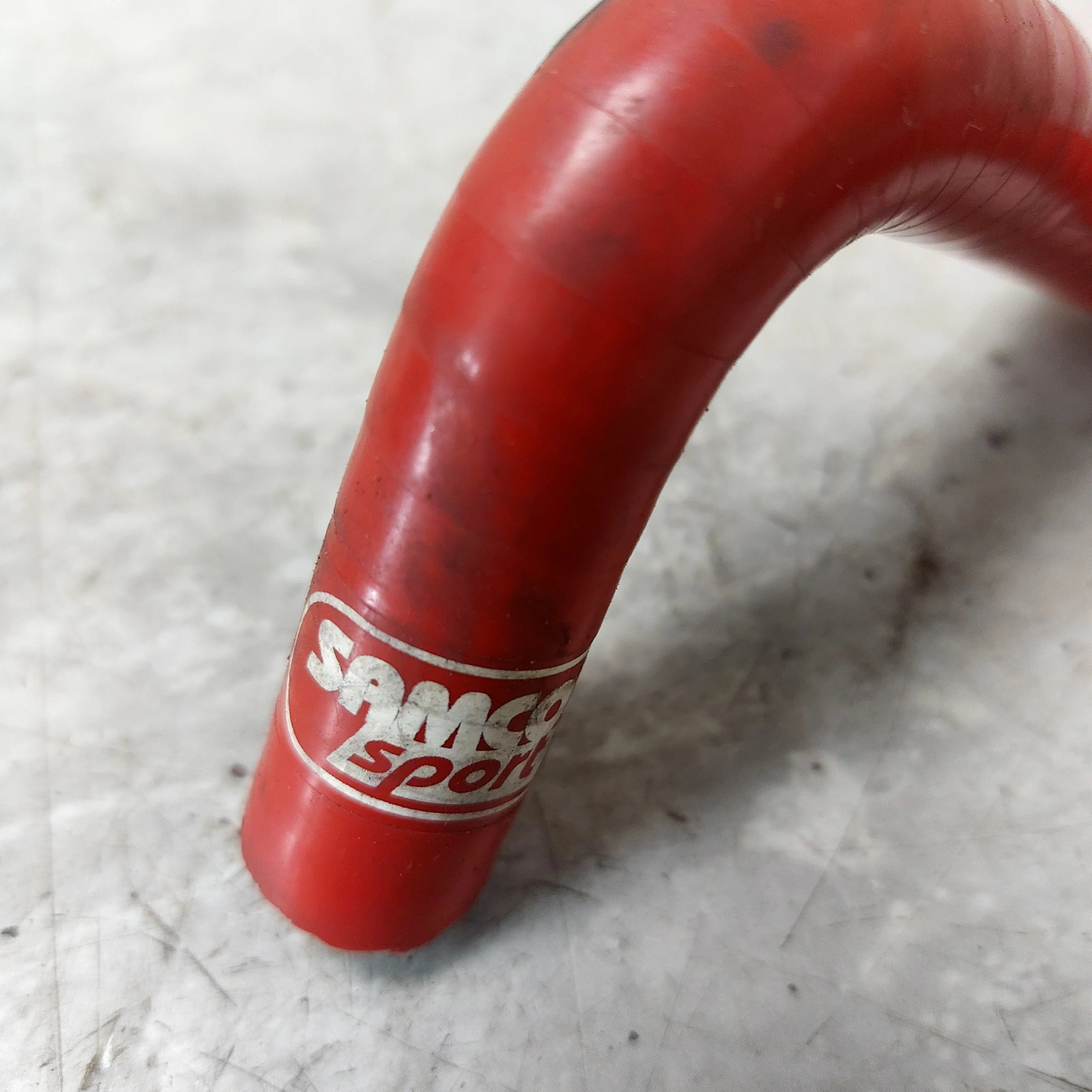 2002-2007 Subaru WRX STi Samco OEM Red Silicone Turbo Coolant Return Hose Replacement K2-c - Image 2