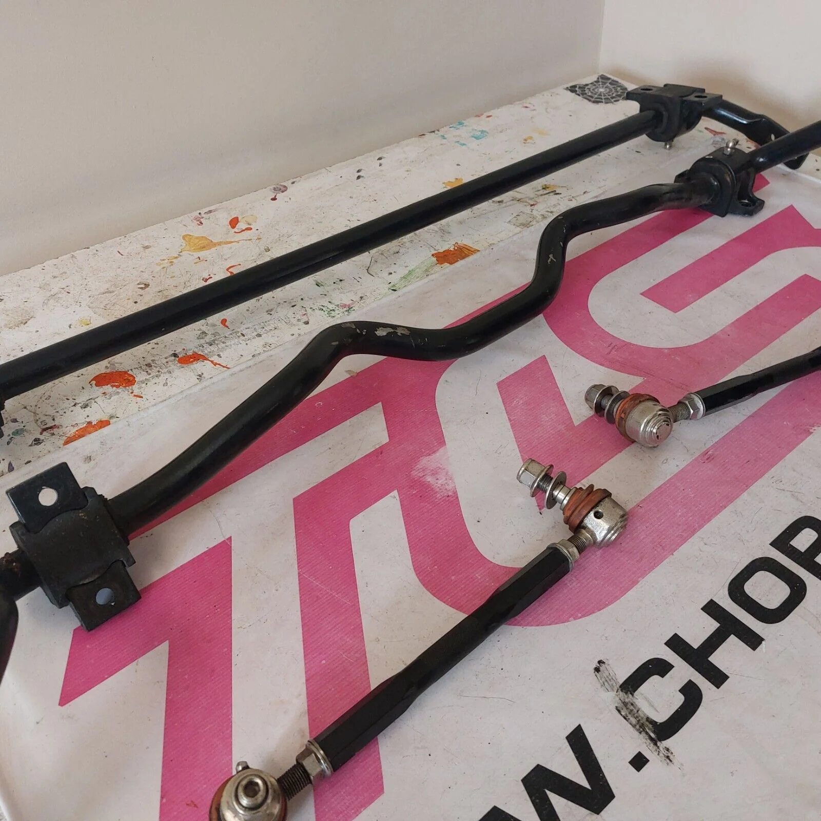 Subaru WRX SMY Stealth 26mm Front 22mm Rear Sway Bar Set 22-224 VB - Image 3