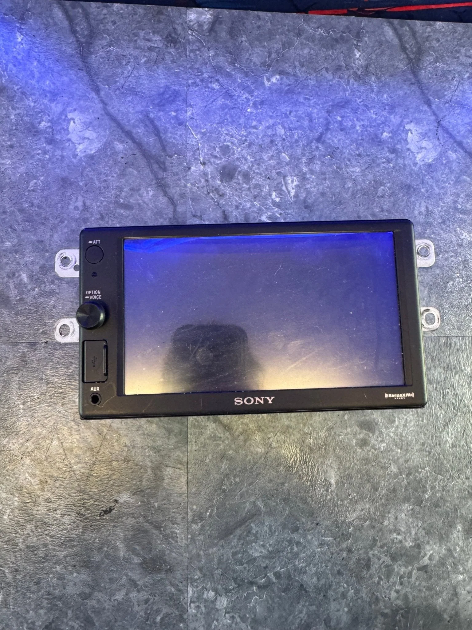Sony XAV-AX1000 Double Din Headunit Assembly With Subaru Bracket B5 - Image 3