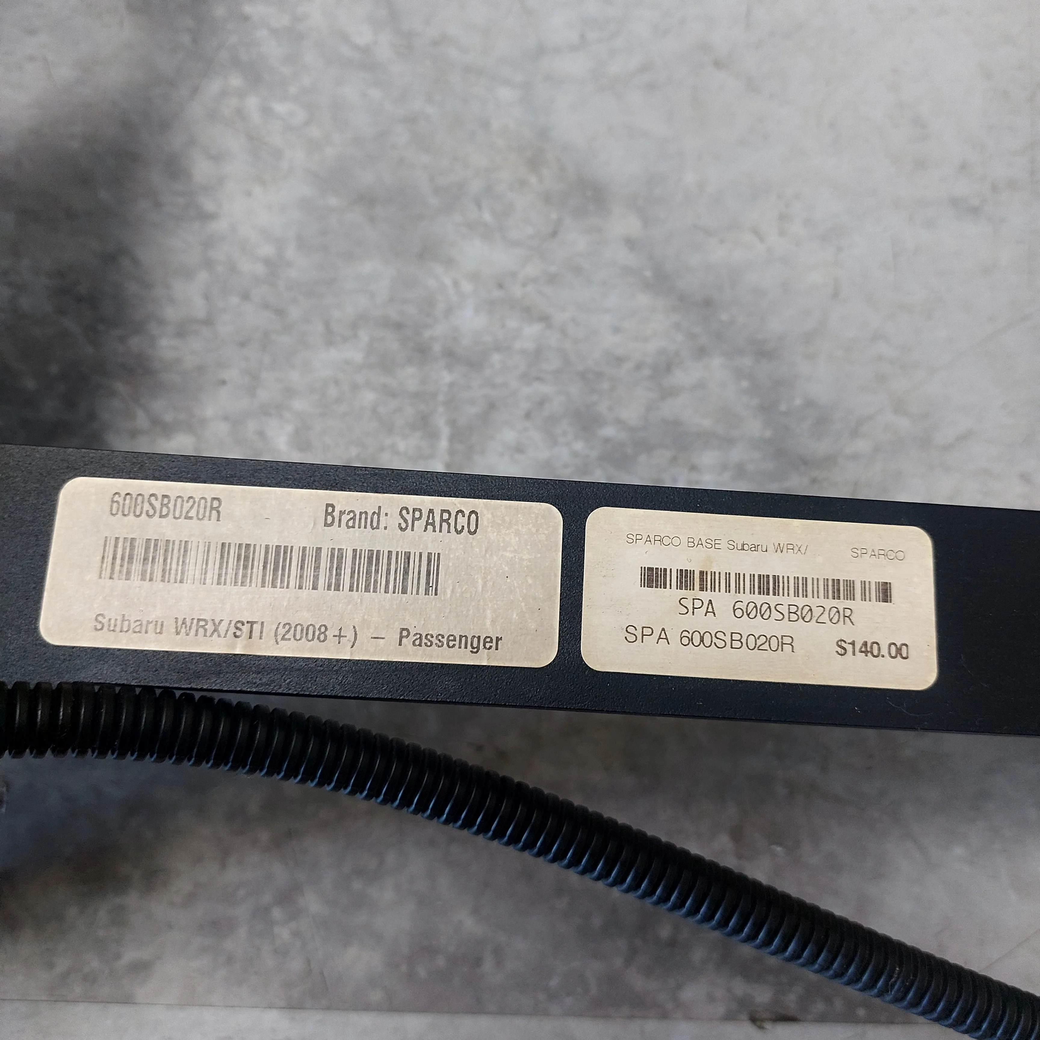 2008-2014 Subaru Impreza Sparco 600 Series Seat Base Passenger Side - J4 - Image 9
