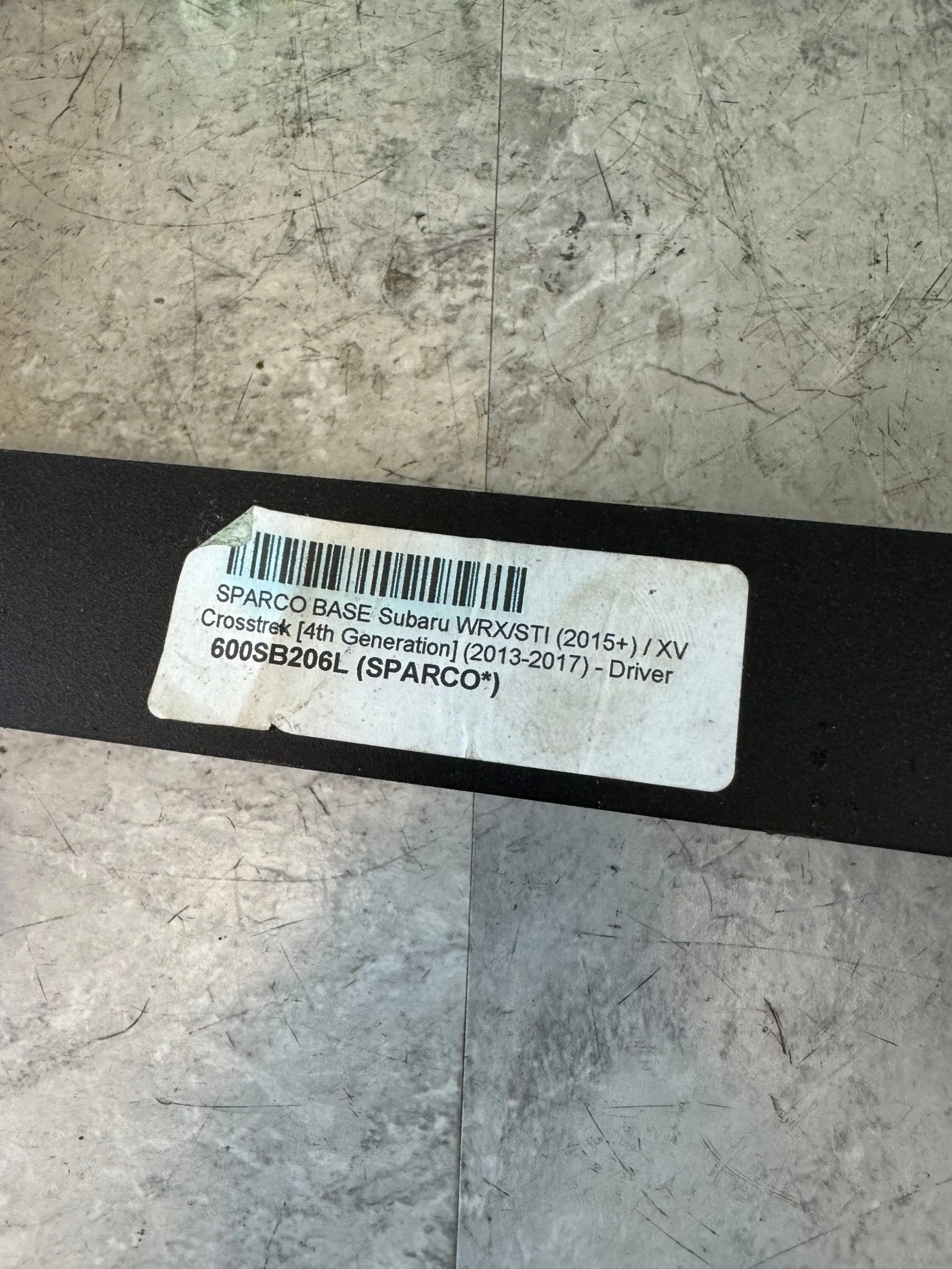 Sparco Seat Bracket Set Pair Driver Side Rail Pair - Image 5