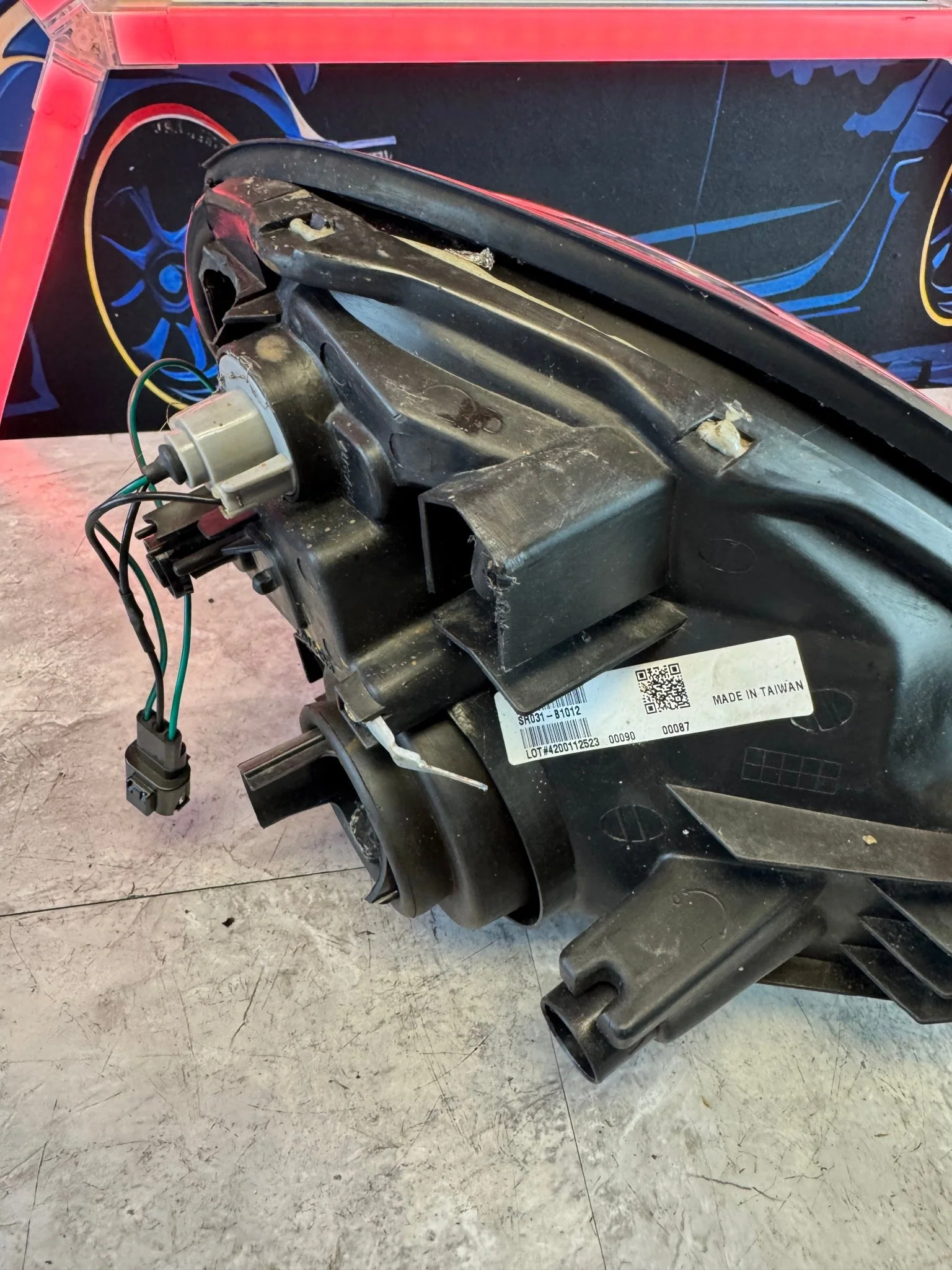 2002-2003 Subaru Impreza WRX Aftermarket Depot Headlight LH Driver Side A2 - Image 5