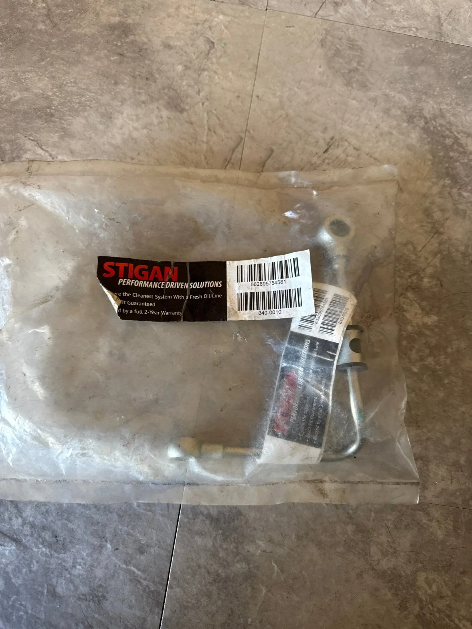 Subaru Impreza WRX Forester STi & XT Turbo Turbocharger Oil Feed Line K2