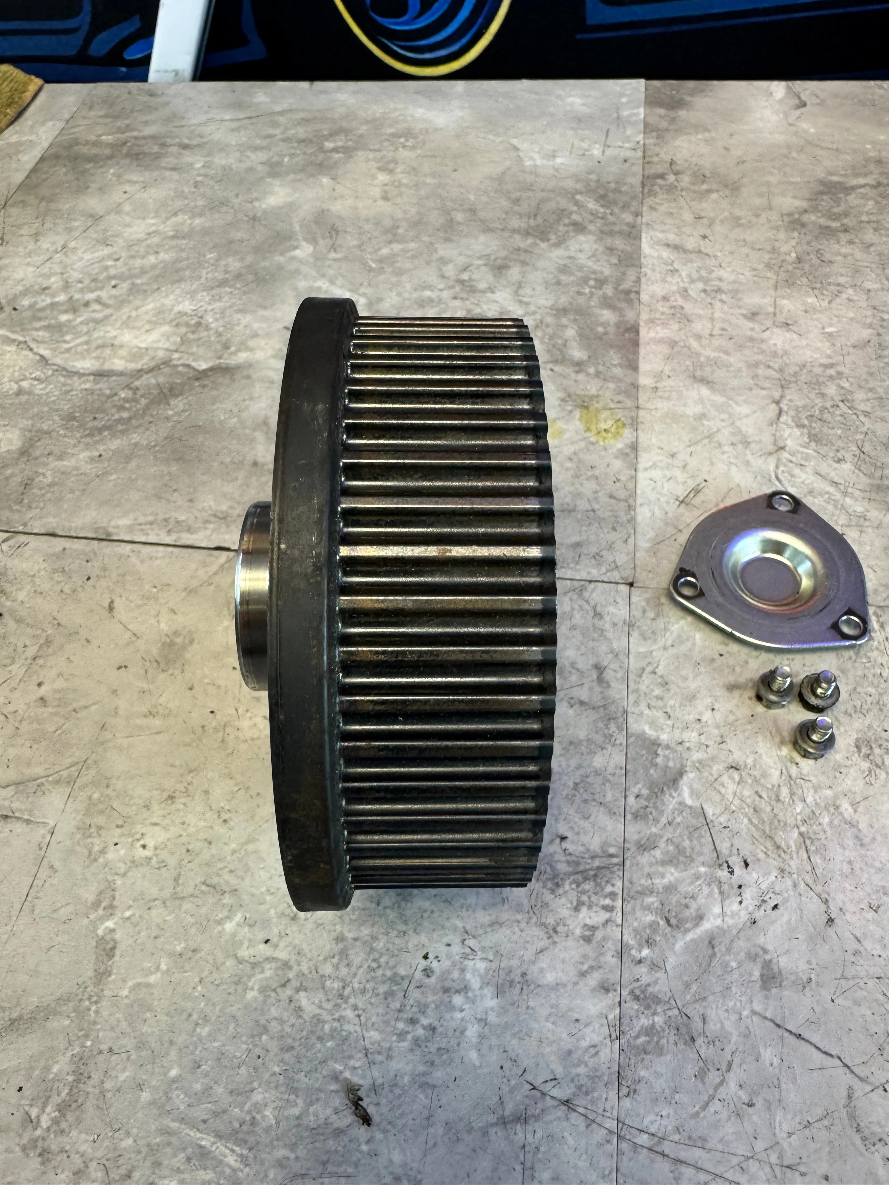2004-2021 Subaru WRX STi Left OEM LH Intake Cam Gear - Image 2