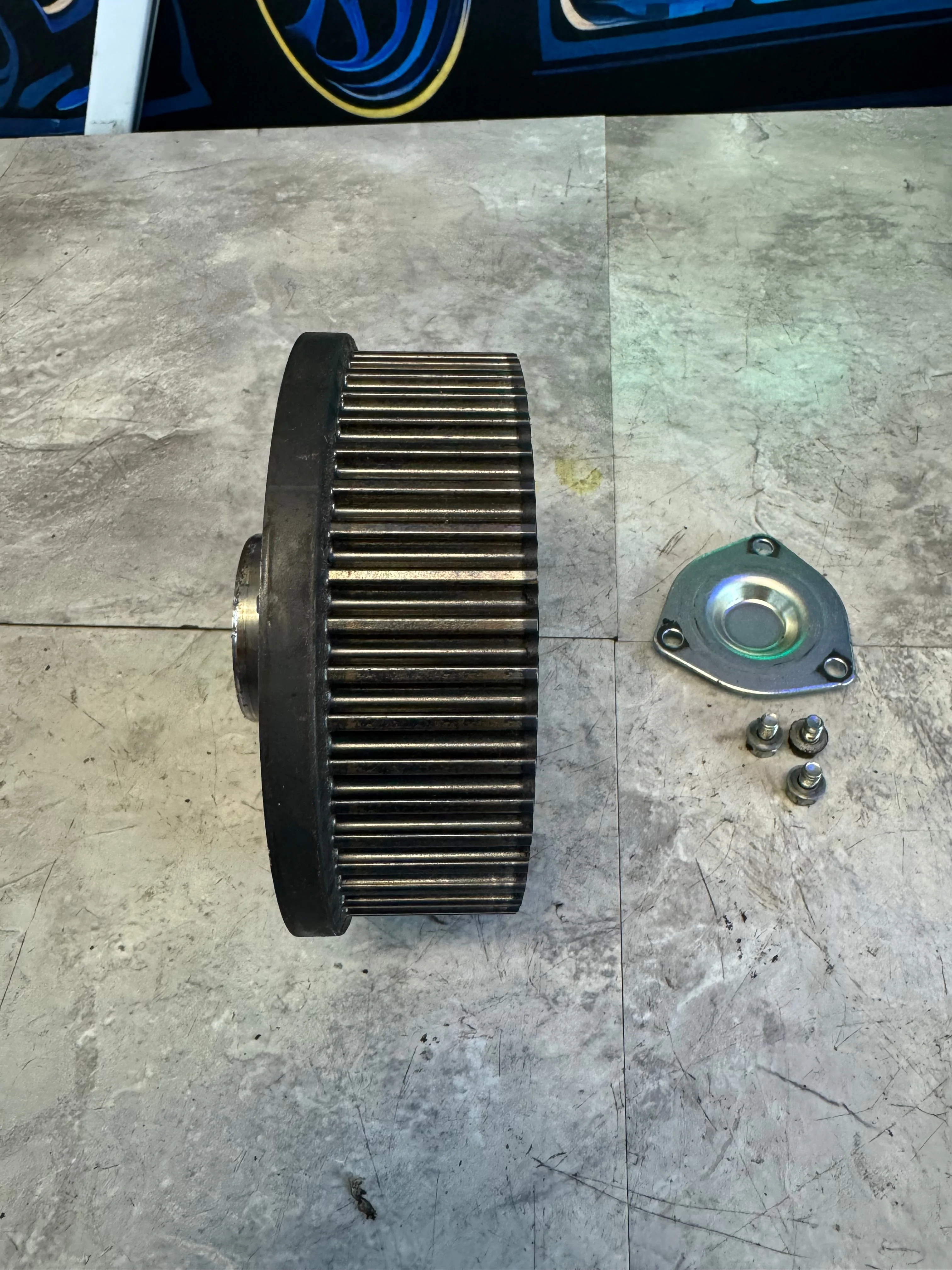2004-2021 Subaru WRX STi Left OEM LH Intake Cam Gear - Image 4