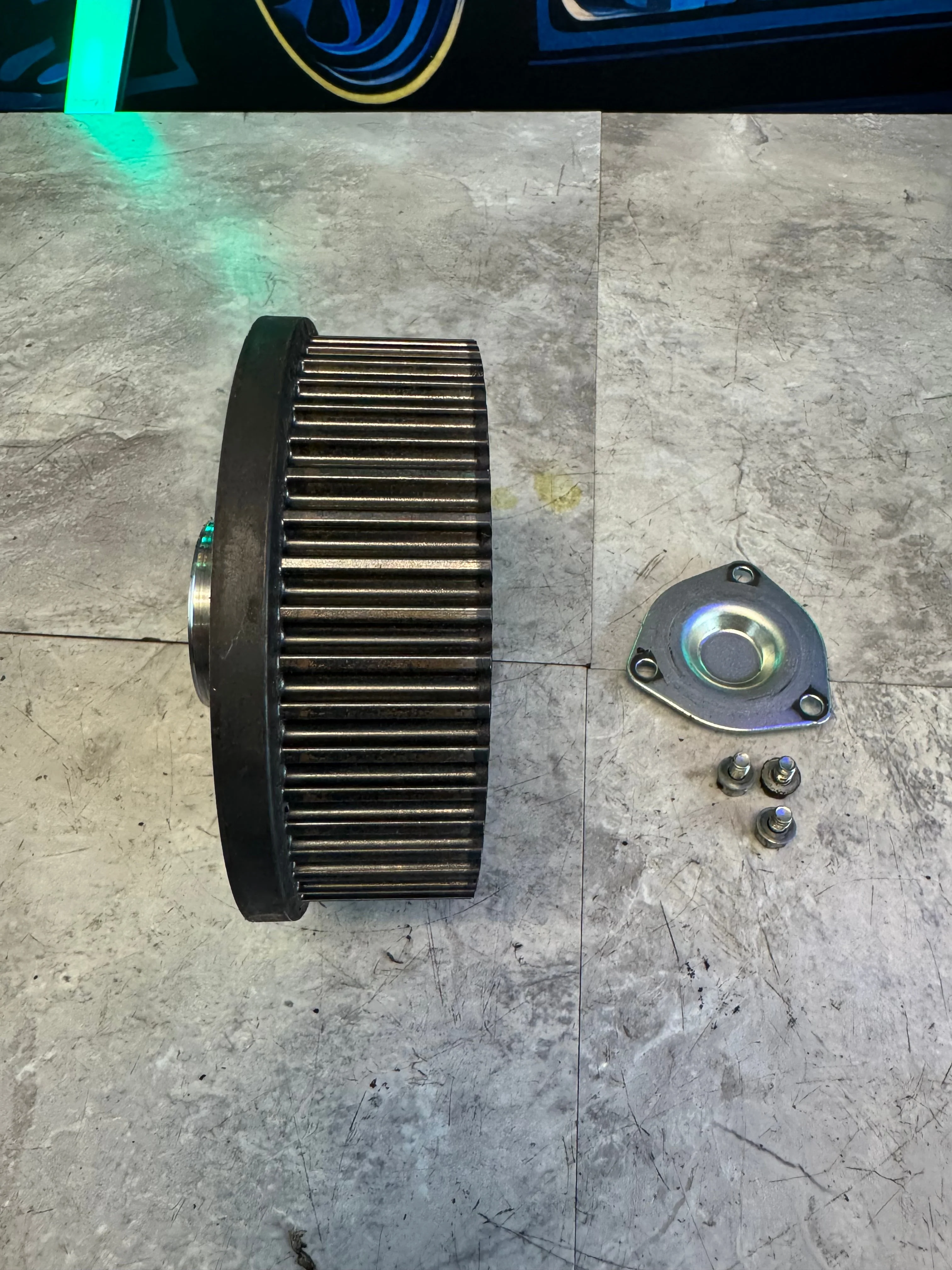 2004-2021 Subaru WRX STi Left OEM LH Intake Cam Gear - Image 5