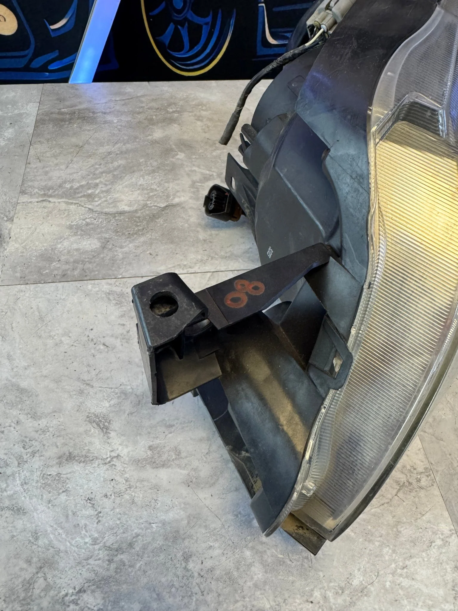 2008-2014 Subaru Impreza WRX LH OEM Driver Side Headlight Assembly NON HID A2 - Image 3
