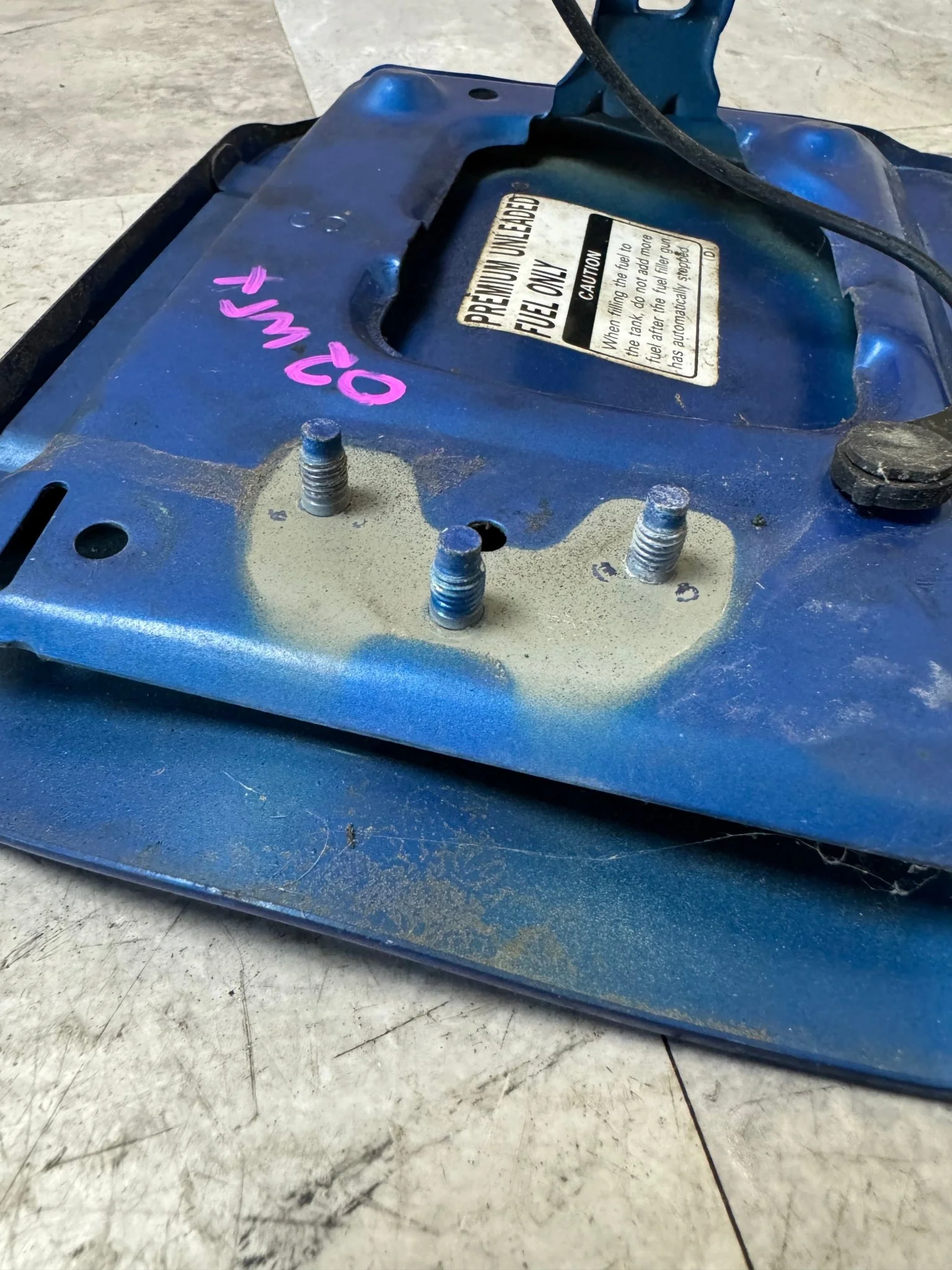 2002-2007 Subaru Impreza WRX STi OEM Gas Cover J2 - Image 4
