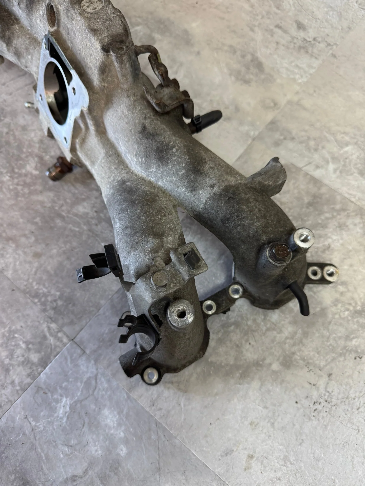 2002-2003 Subaru Impreza WRX Drive OEM By Cable Engine Intake Manifold D5 - Image 3