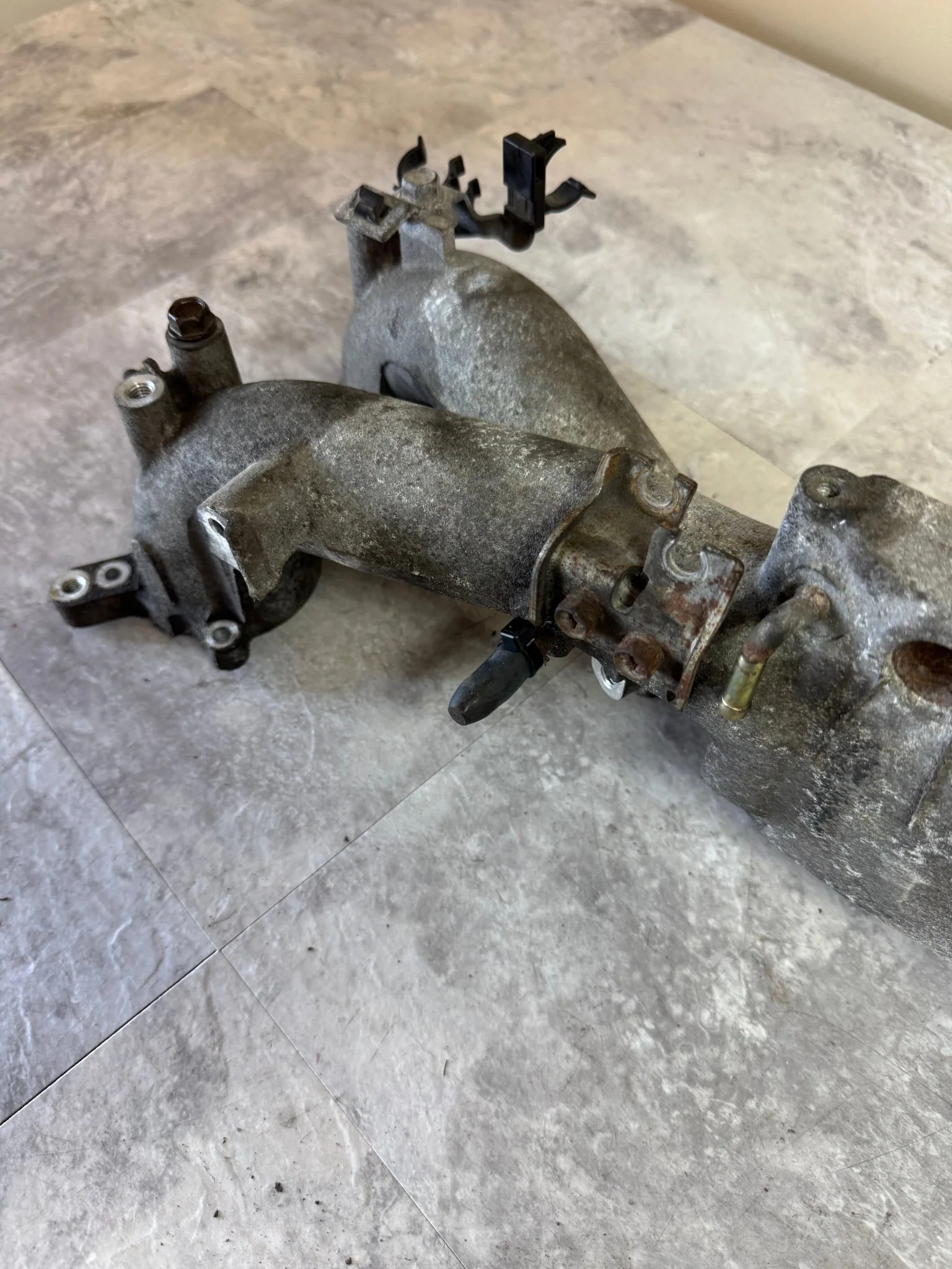 2002-2003 Subaru Impreza WRX Drive OEM By Cable Engine Intake Manifold D5 - Image 4