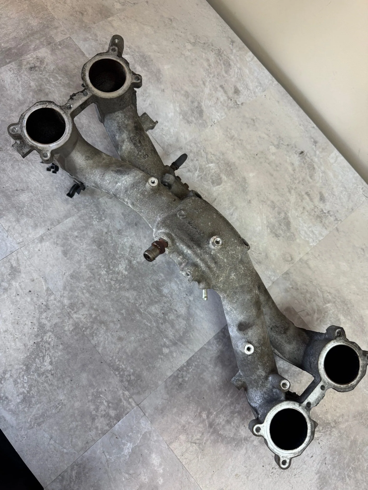2002-2003 Subaru Impreza WRX Drive OEM By Cable Engine Intake Manifold D5 - Image 5