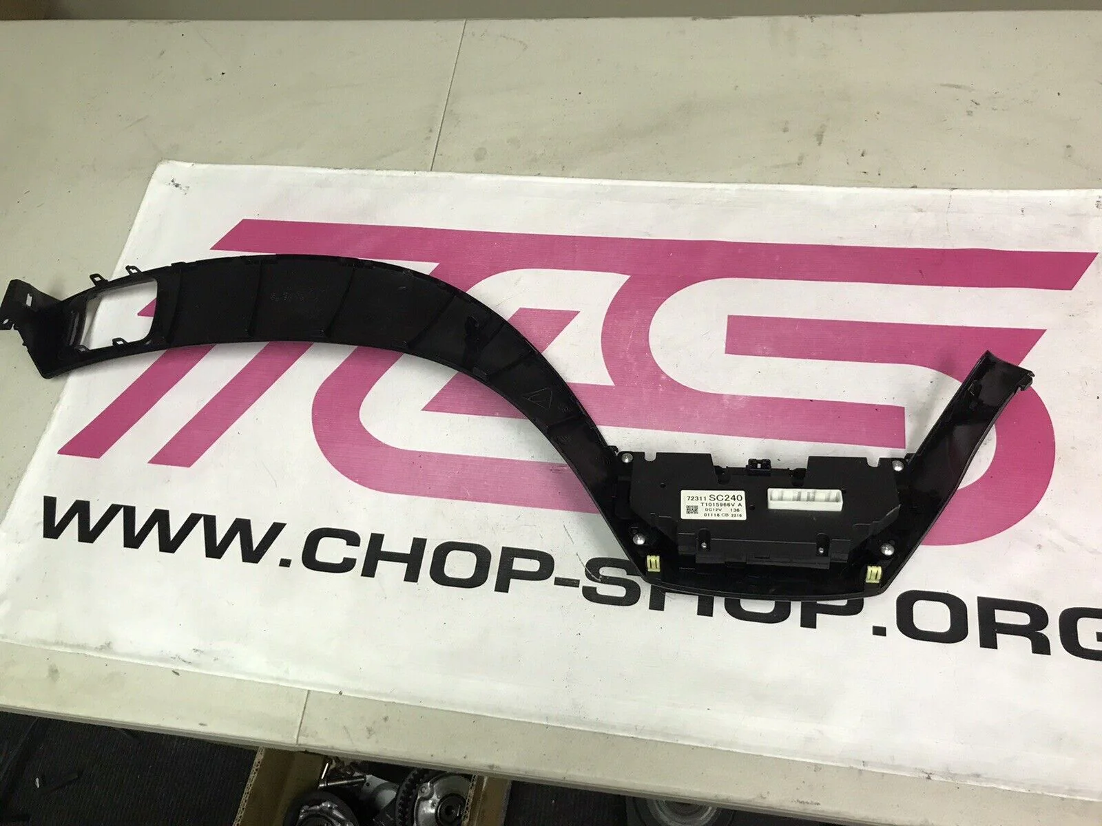 2011-2014 Subaru WRX STi Climate OEM Control Heater Assembly Trim E4 - Image 6
