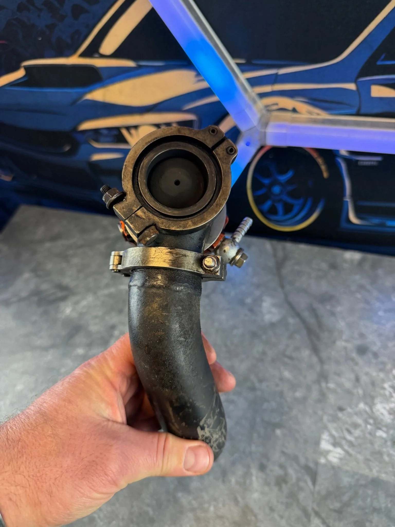 TIAL MVS EWG w/ Grimmspeed Screamer Tube Subaru STi WRX 38mm - Image 3