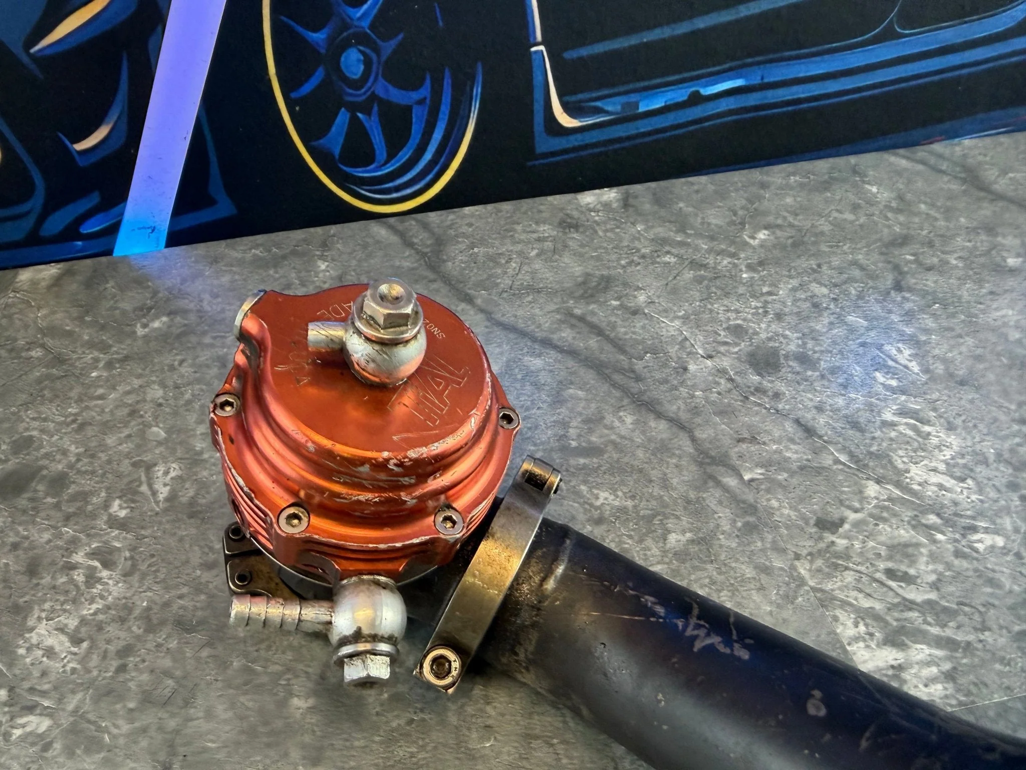 TIAL MVS EWG w/ Grimmspeed Screamer Tube Subaru STi WRX 38mm - Image 4