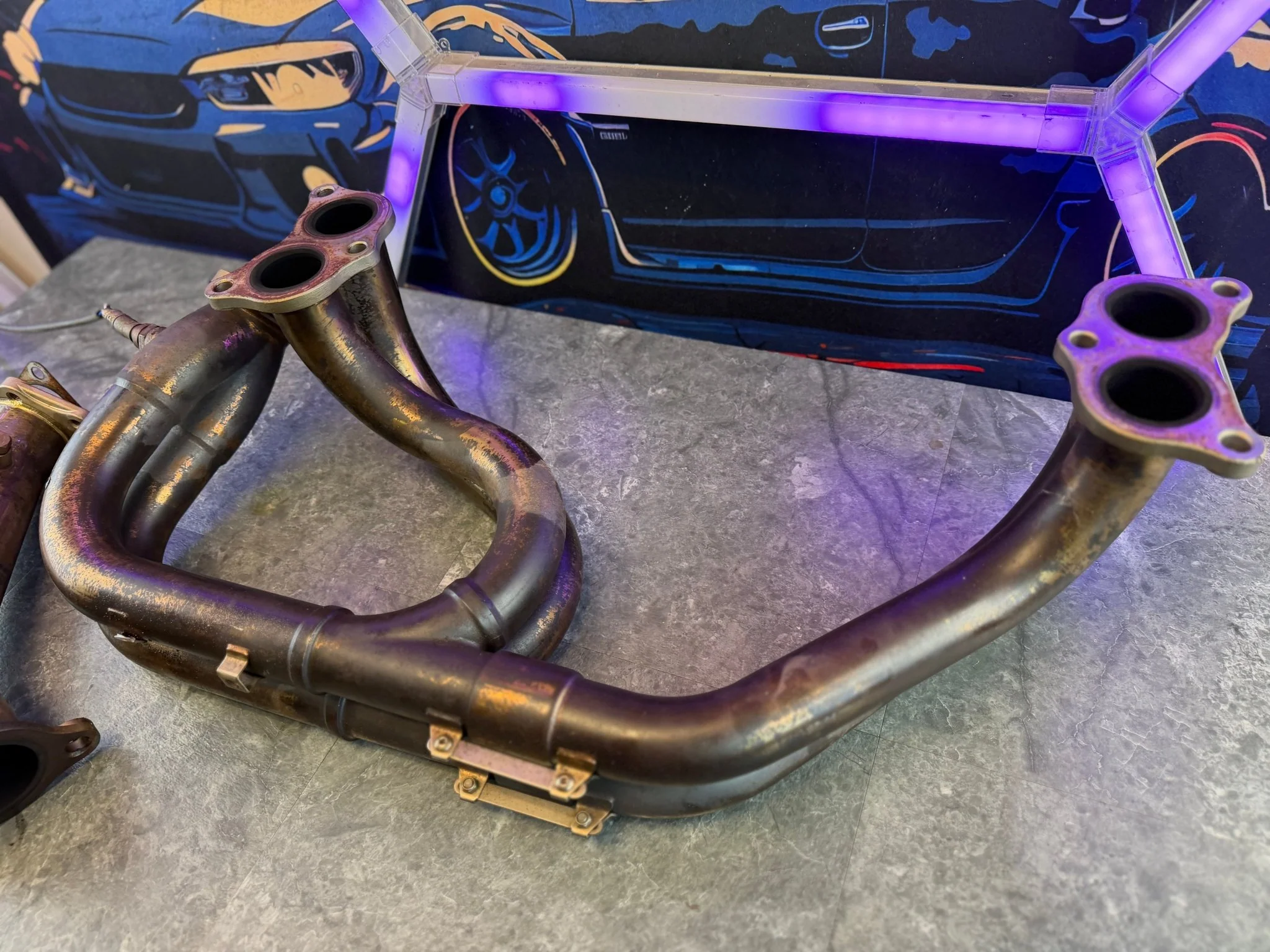 TOMEI Equal Length Header Subaru STi/WRX 3-Bolt Exhaust Manifold/UP