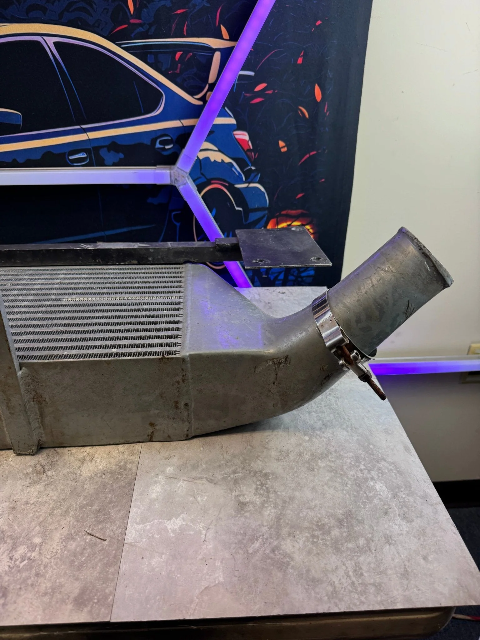 2008-2014 Subaru WRX STi Treadstone 4.5" Core Front Mount Intercooler Bracket - Image 18