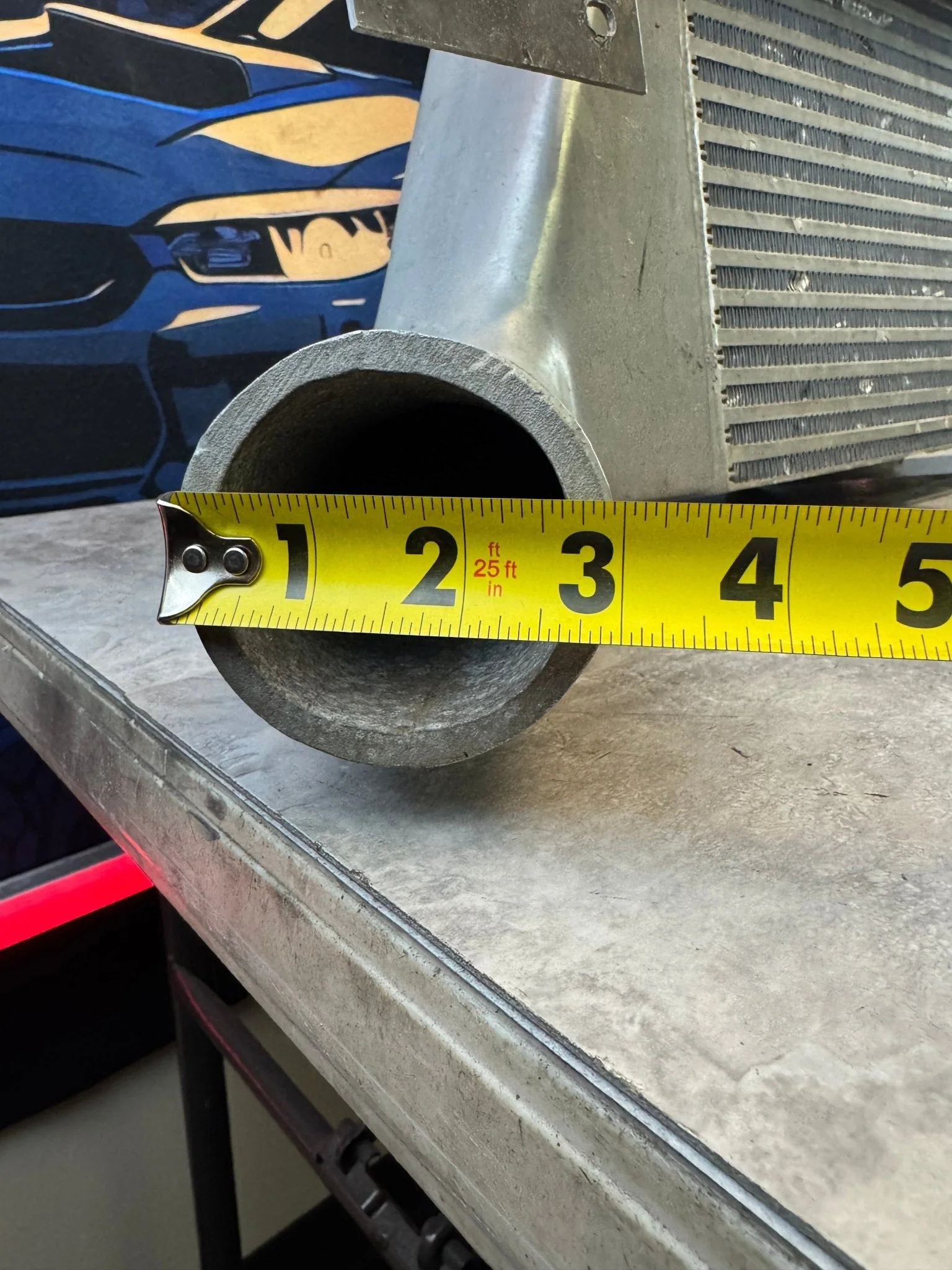 2008-2014 Subaru WRX STi Treadstone 4.5" Core Front Mount Intercooler Bracket - Image 20
