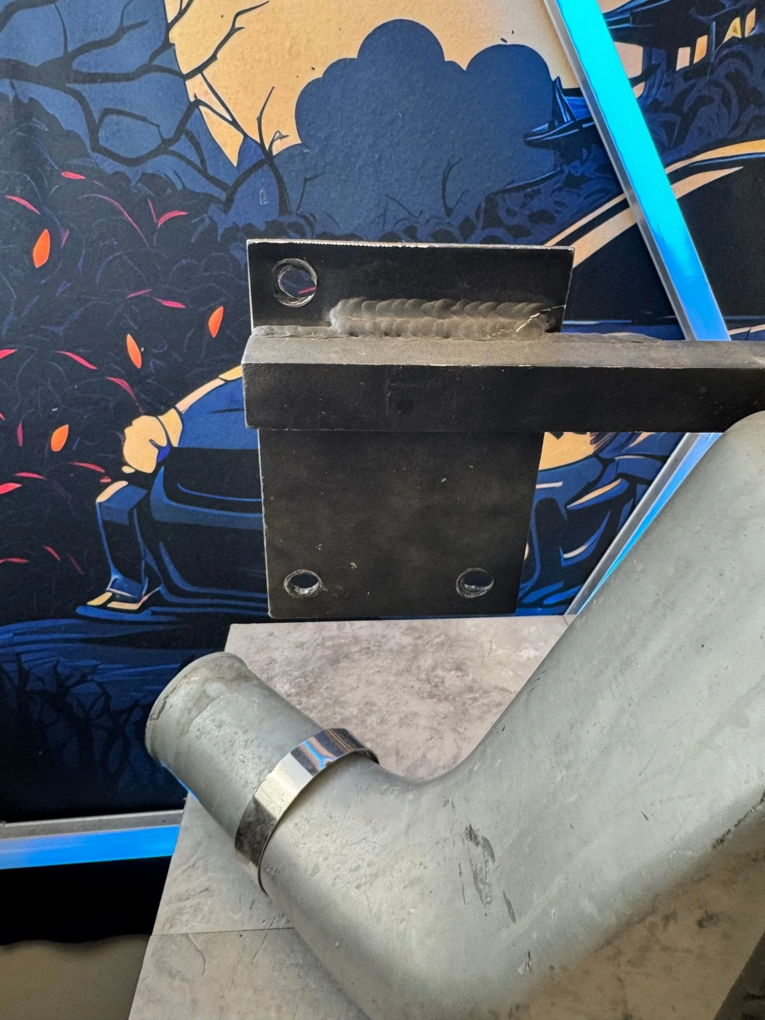 2008-2014 Subaru WRX STi Treadstone 4.5" Core Front Mount Intercooler Bracket - Image 9