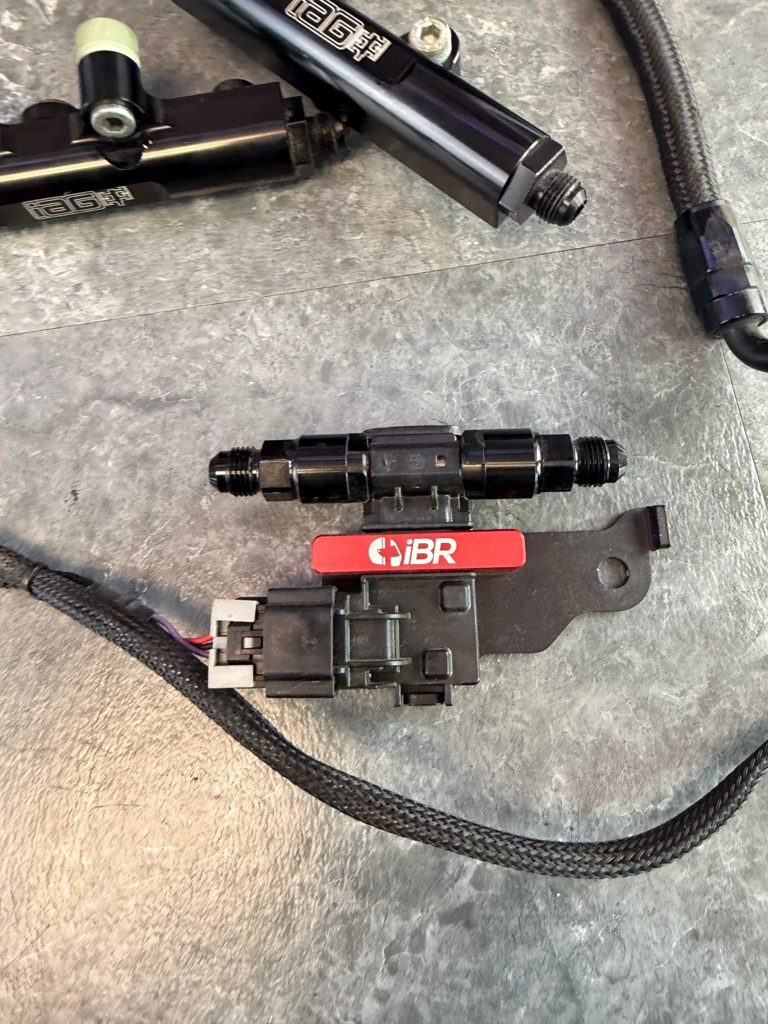 Under the hood fueling kit Subaru STi 08-21 w: iag fuel rails , areomotive FPR, lines , IBR flex fuel kit P1 - Image 6