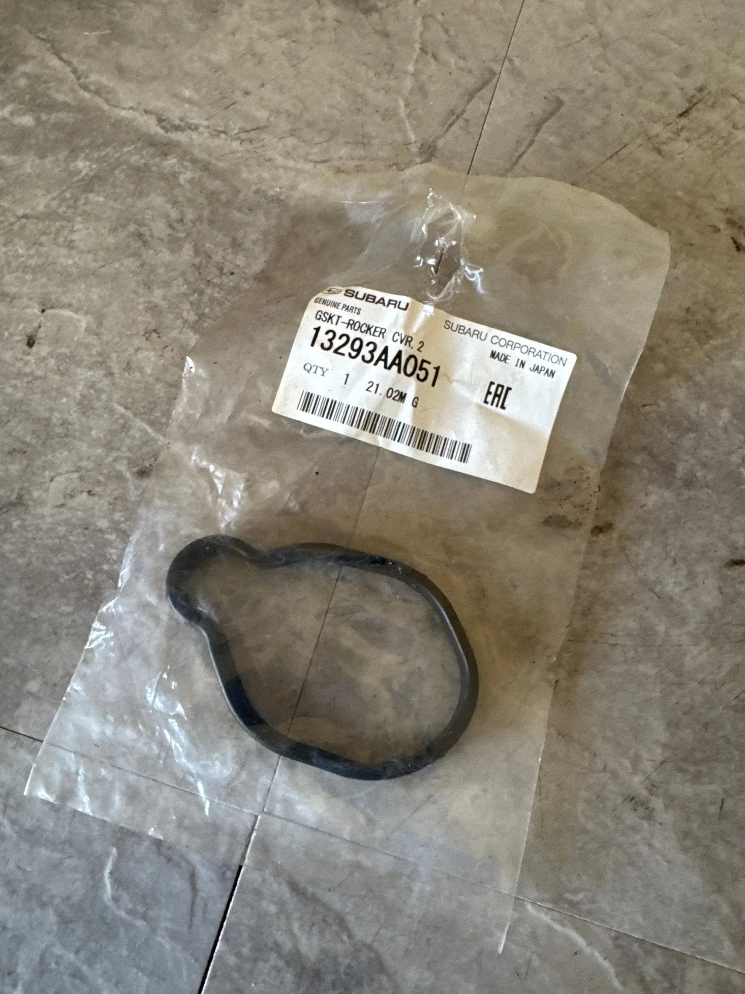 Valve Cover Gasket - PN ( ) (2) K2-d