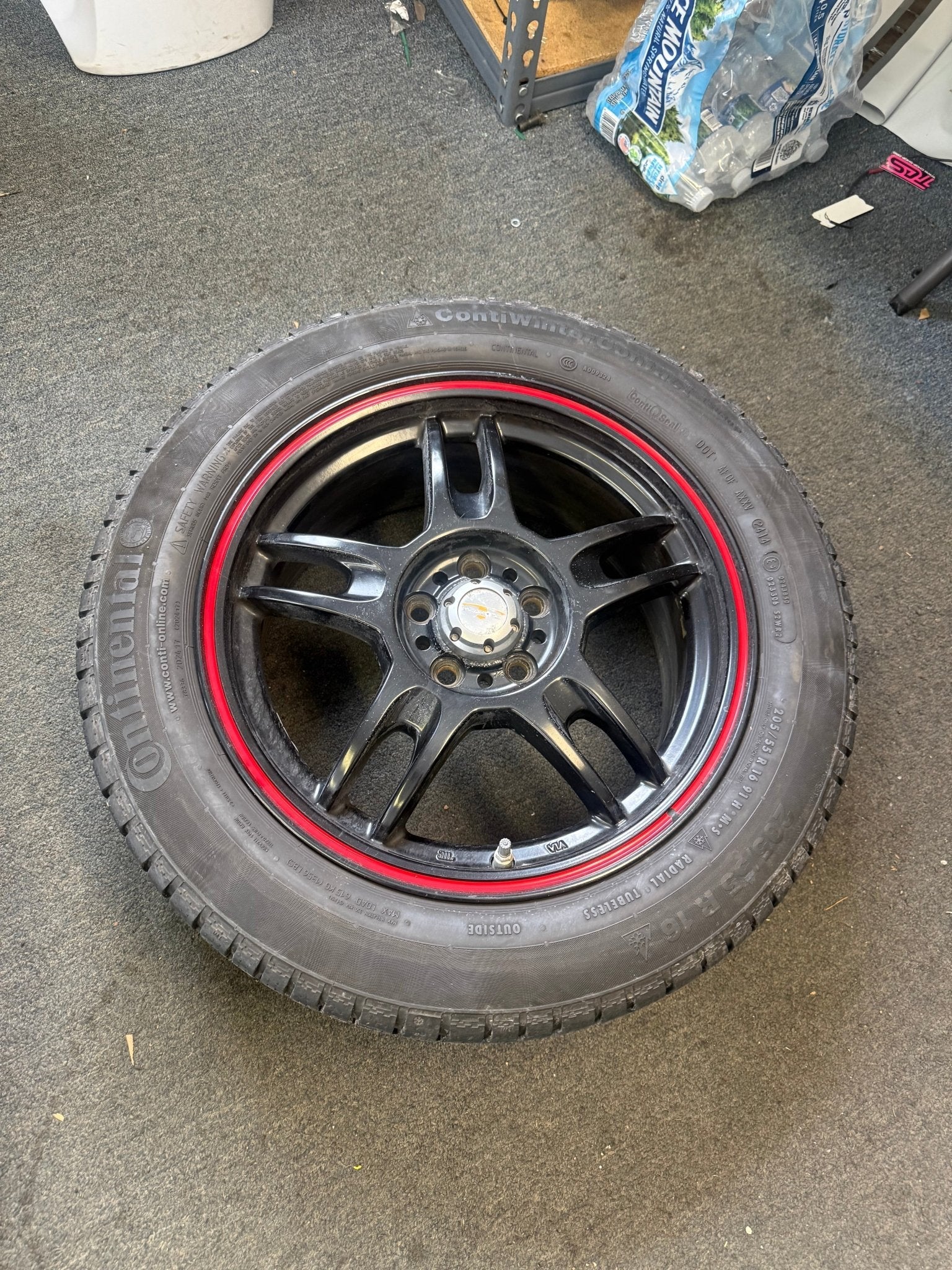 WINTER Wheels Subaru WRX Impreza Legacy Forester 5x100 205/55r16 Continental snow tires - Image 10